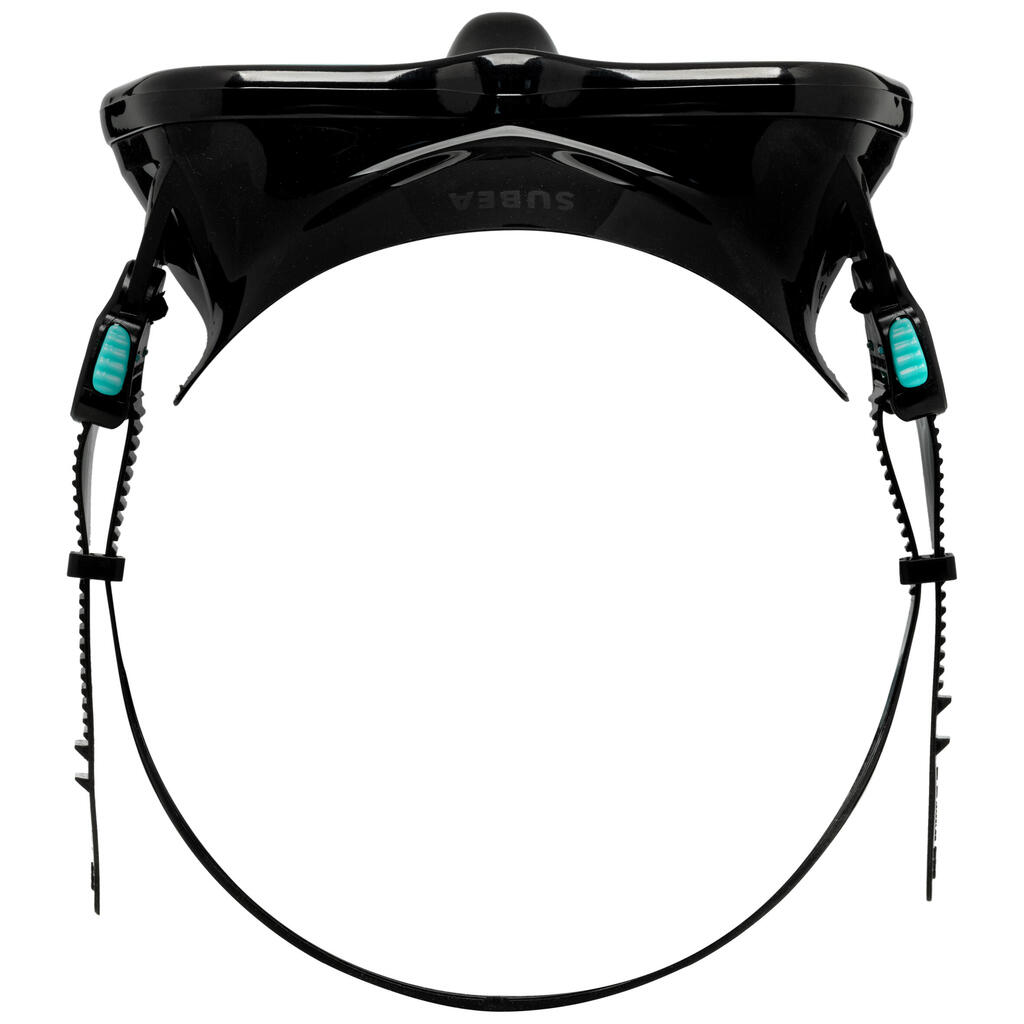Maska SCD 500 V2 čierno-tyrkysová