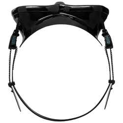 Scuba Diving Mask - 500 Dual Black Grey Mirror