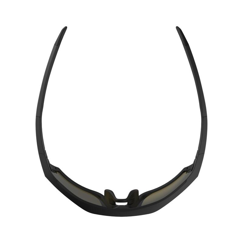 LUNETTES VTT XC RACE NOIRES GOLD VERRES INTERCHANGEABLES CAT 0+3