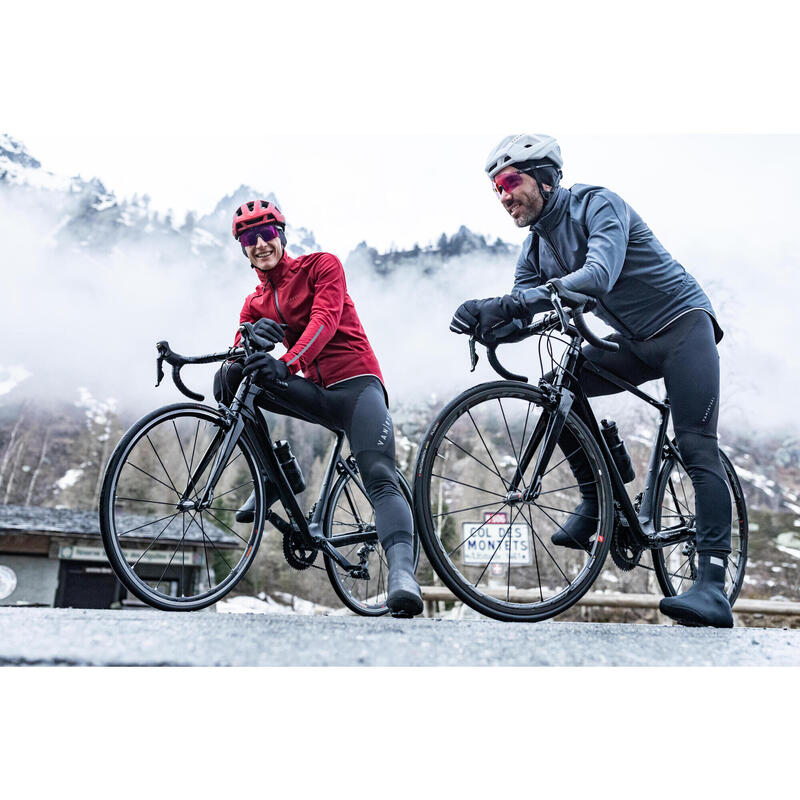 Lange fietsbroek voor de winter Cyclosport RCR met reliëf