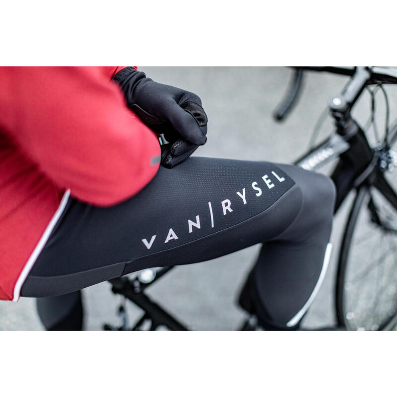 Lange fietsbroek voor de winter Cyclosport RCR met reliëf