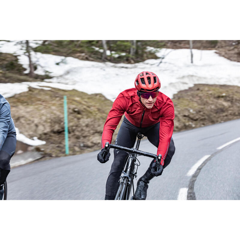 Lange fietsbroek voor de winter Cyclosport RCR met reliëf