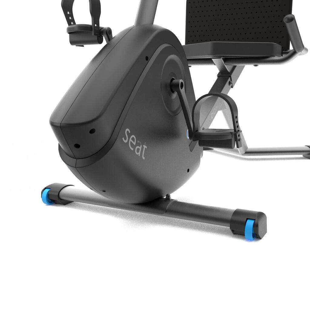 Heimtrainer mit Rückenlehne Domyos EB Seat connected