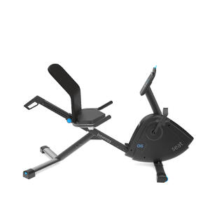 Bicicleta Estática Domyos EB Seat Conectada Posición Semitumbada