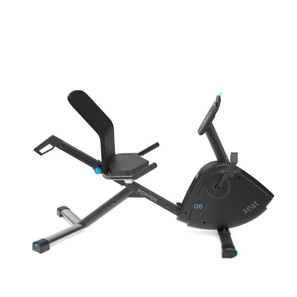 DOMYOS Bicicleta Estática Domyos EB Seat Conectada Posición Semitumbada
