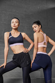 sports bras collection high impact to low impact