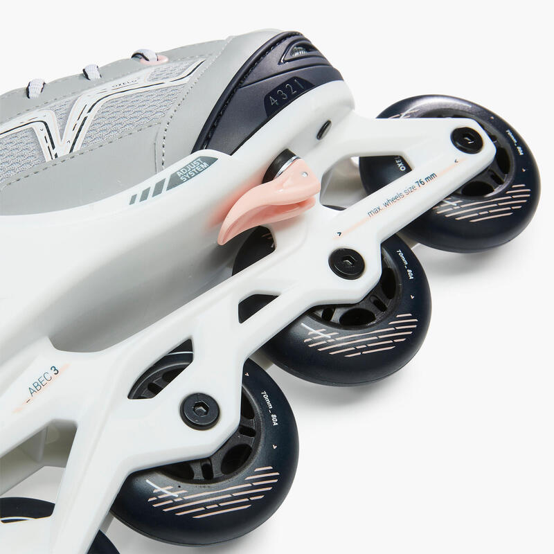 Verstelbare kinderskates Fit3 grijs