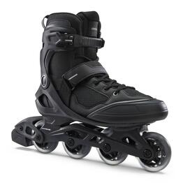 Roller fitness adulte FIT100 Noir Argent