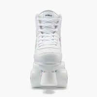 Kids' Roller Skates Quad 100 - Holographic White