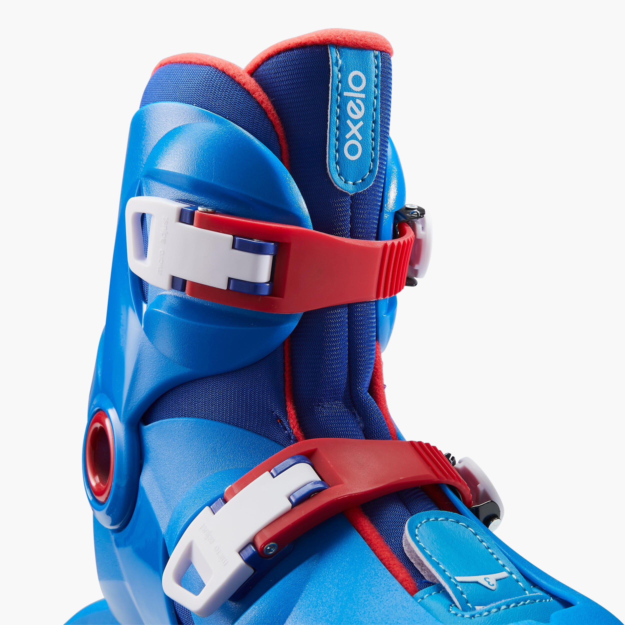 Kids' In-line Skates - Play 3 Blue/Red - OXELO
