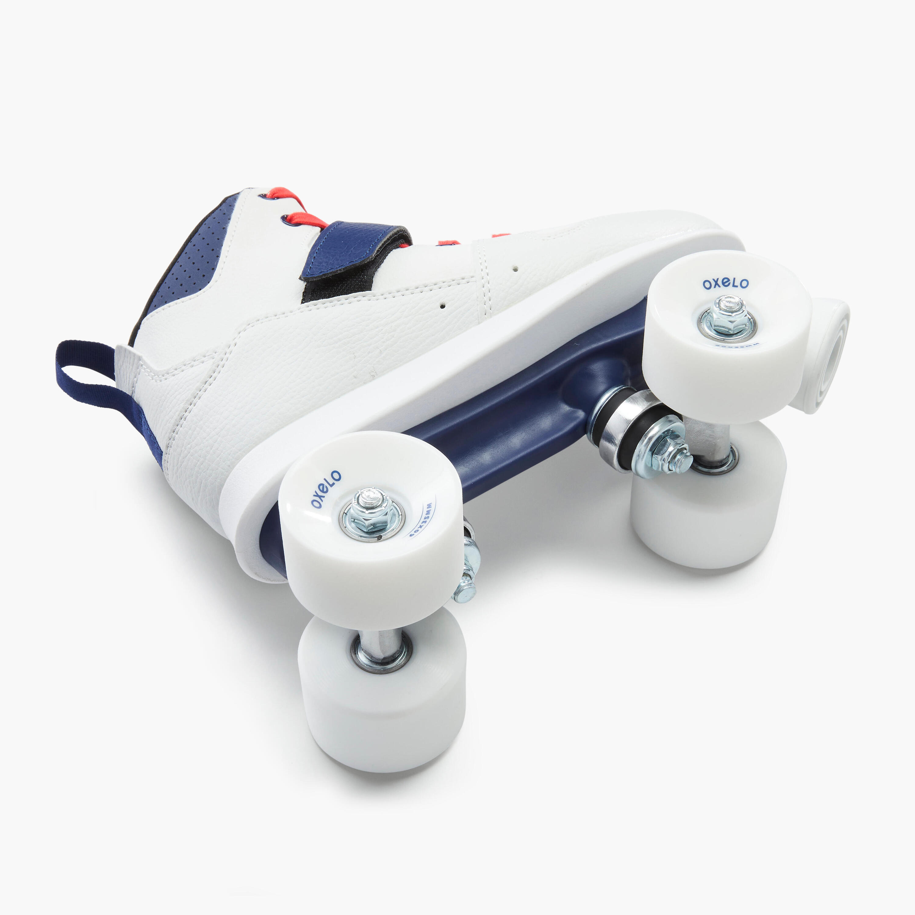 Patins de 4 Rodas Quad 100 Adulto Branco 15/21