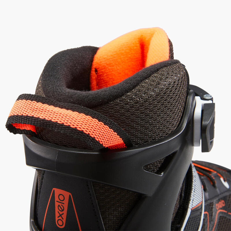 Roller fitness enfant FIT3 JR noir orange