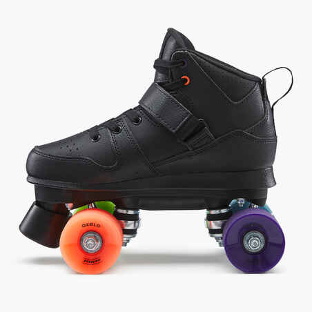 Adult Roller Skates Quad 100 - Black