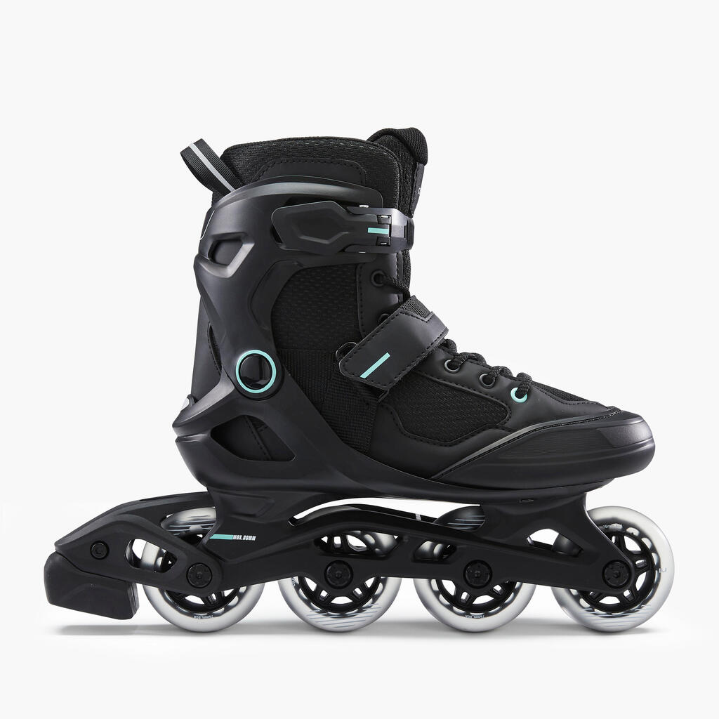 Crno-mint ženski roleri FIT100