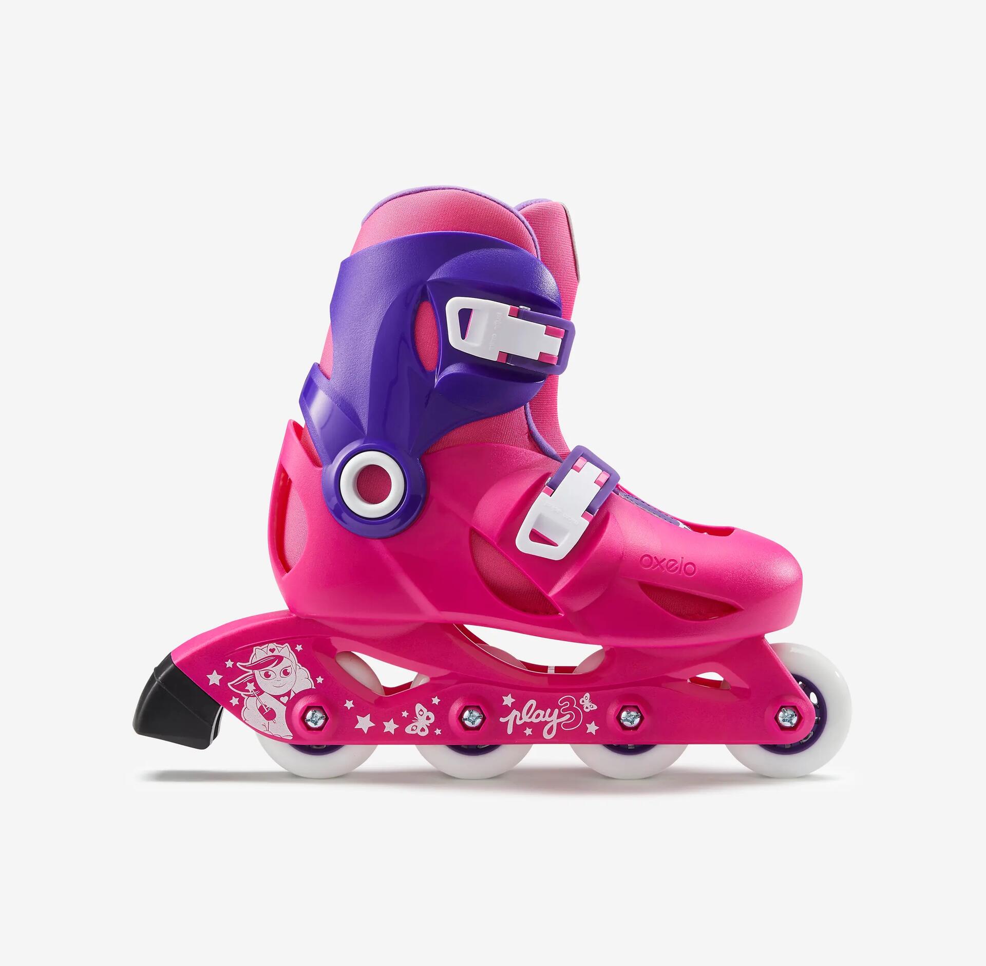 ROLLER ENFANT PLAY3 ROSE VIOLET: notice, réparation