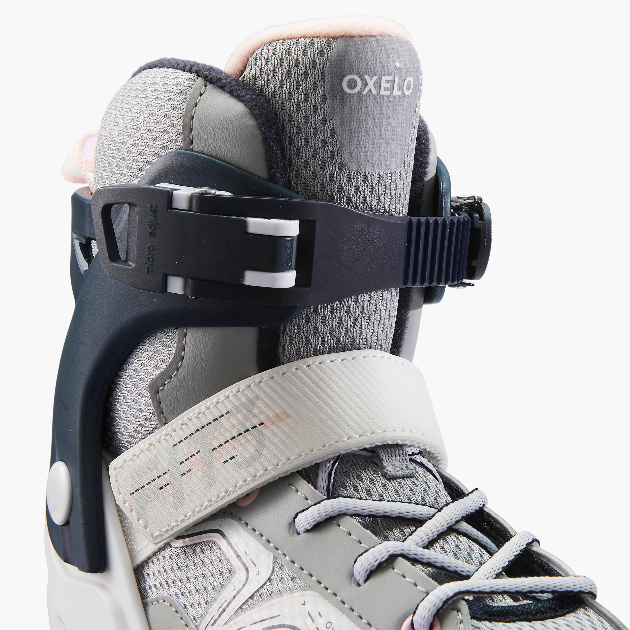 Kids Skating Shoes Inline Fit 3 Grey -  5