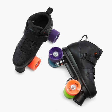 Adult Roller Skates Quad 100 - Black