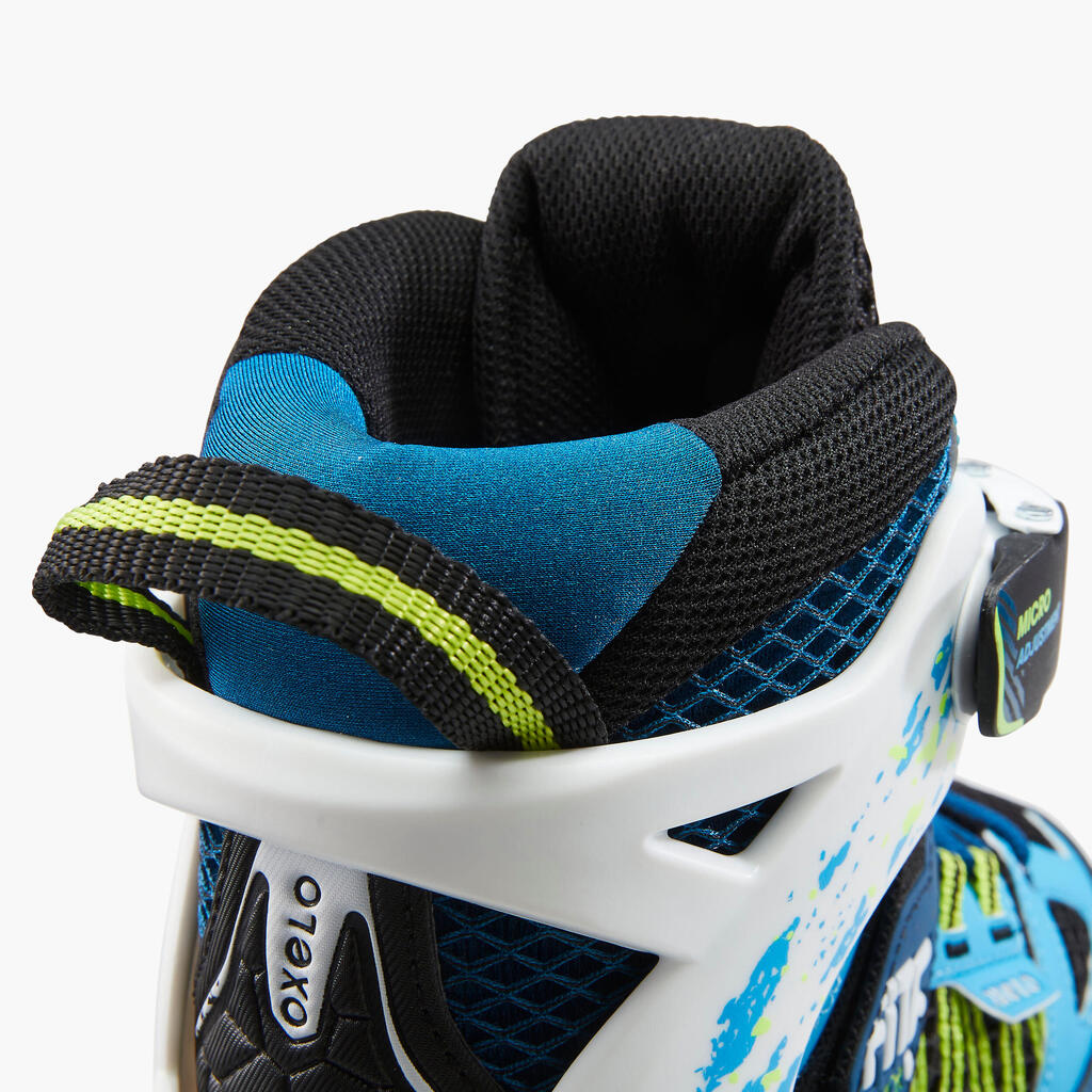 Inline Skates Inliner Kinder Fitness - Fit 5 blau/weiß