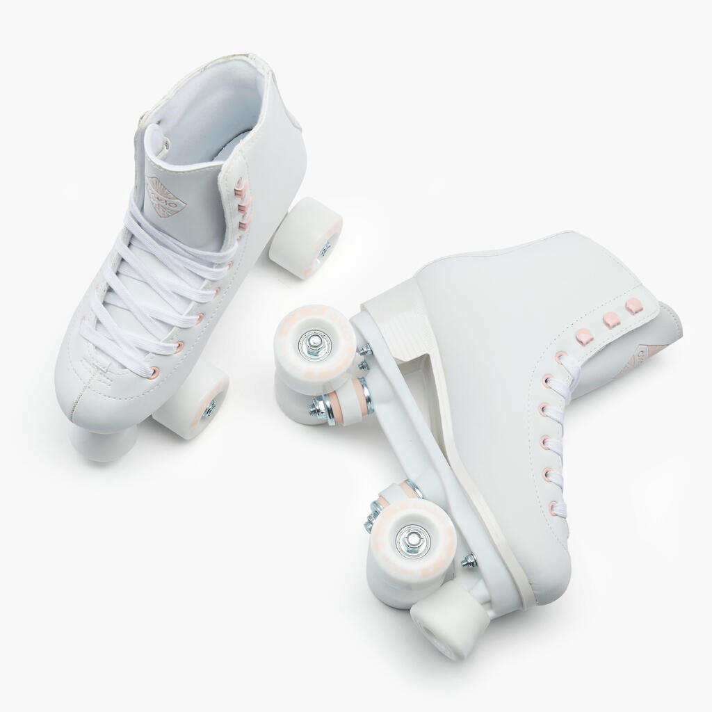 Patines quad artísticos QUAD 100 blanco