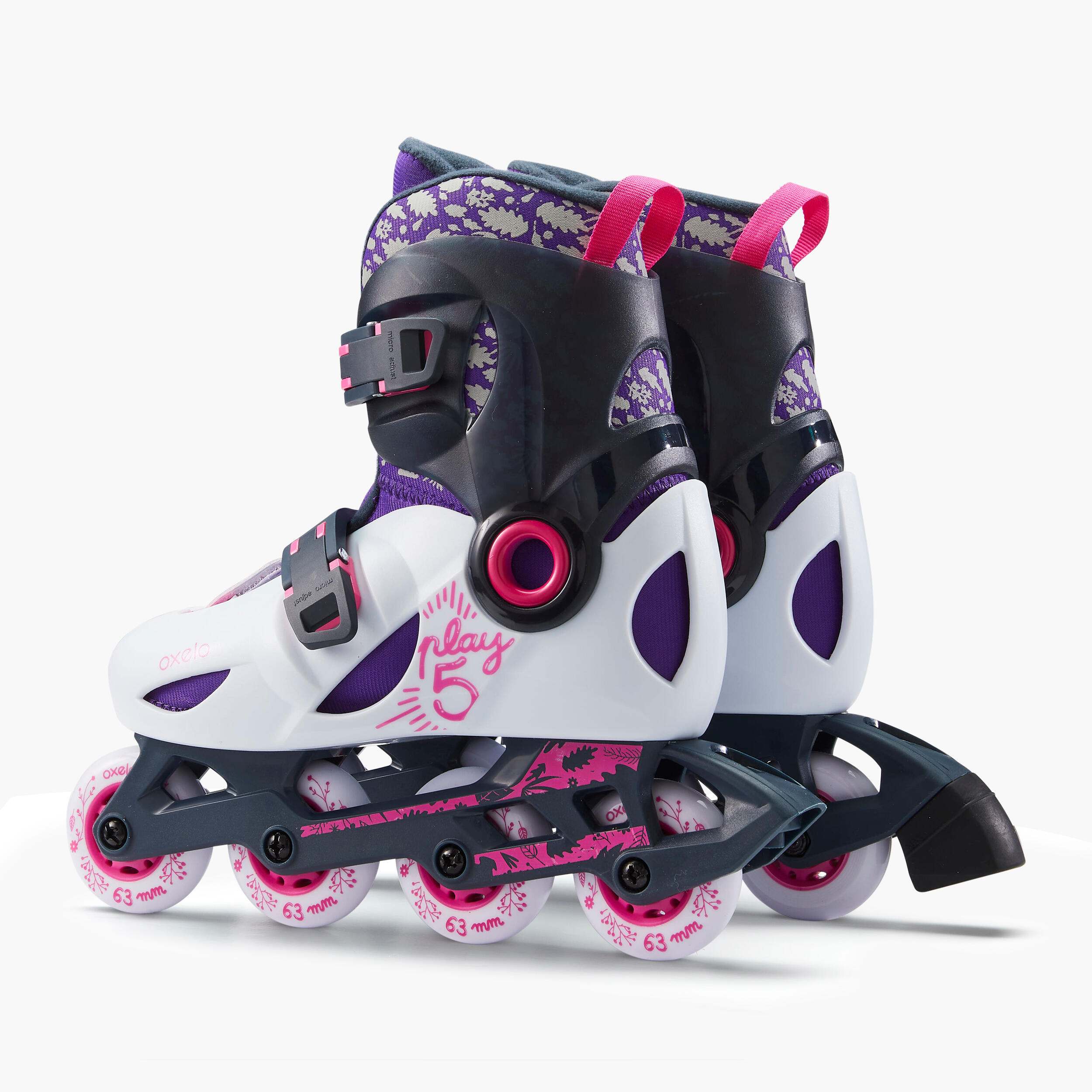 roller enfant PLAY5 gris clair 6/10