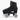Kids' and Adult Artistic Roller Skating Quad Skates 100 - Black