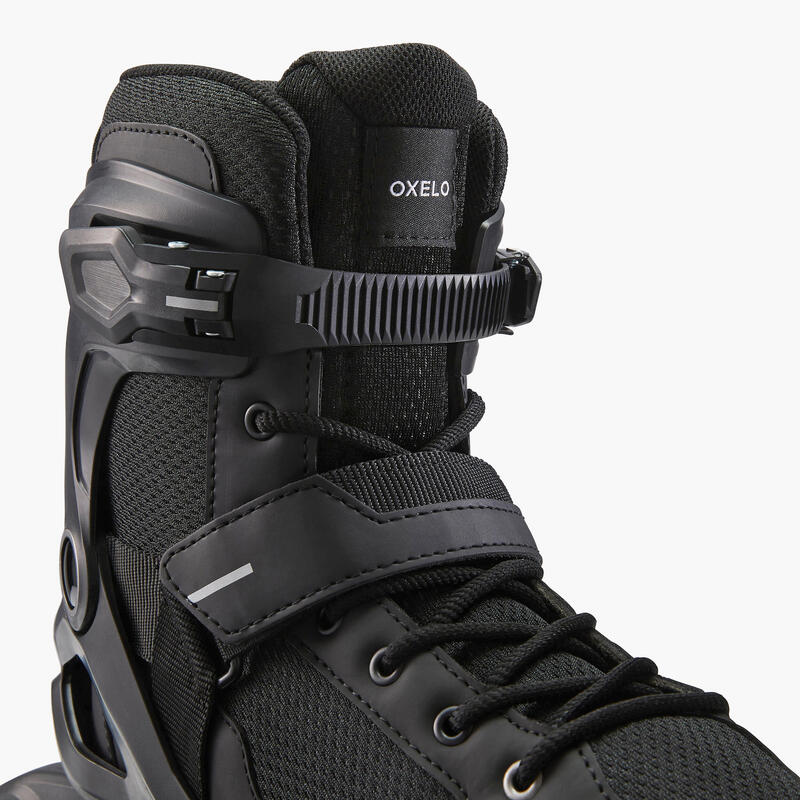 Patines Línea Adulto Oxelo Fitness FIT100 Negro