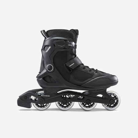 Patines Línea Adulto Oxelo Fitness FIT100 Negro