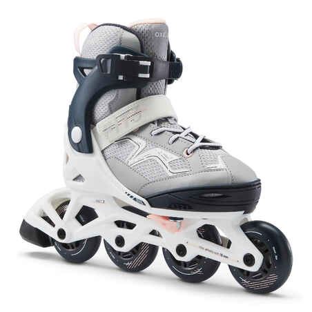 Patines en línea para niños Oxelo Fit3 gris