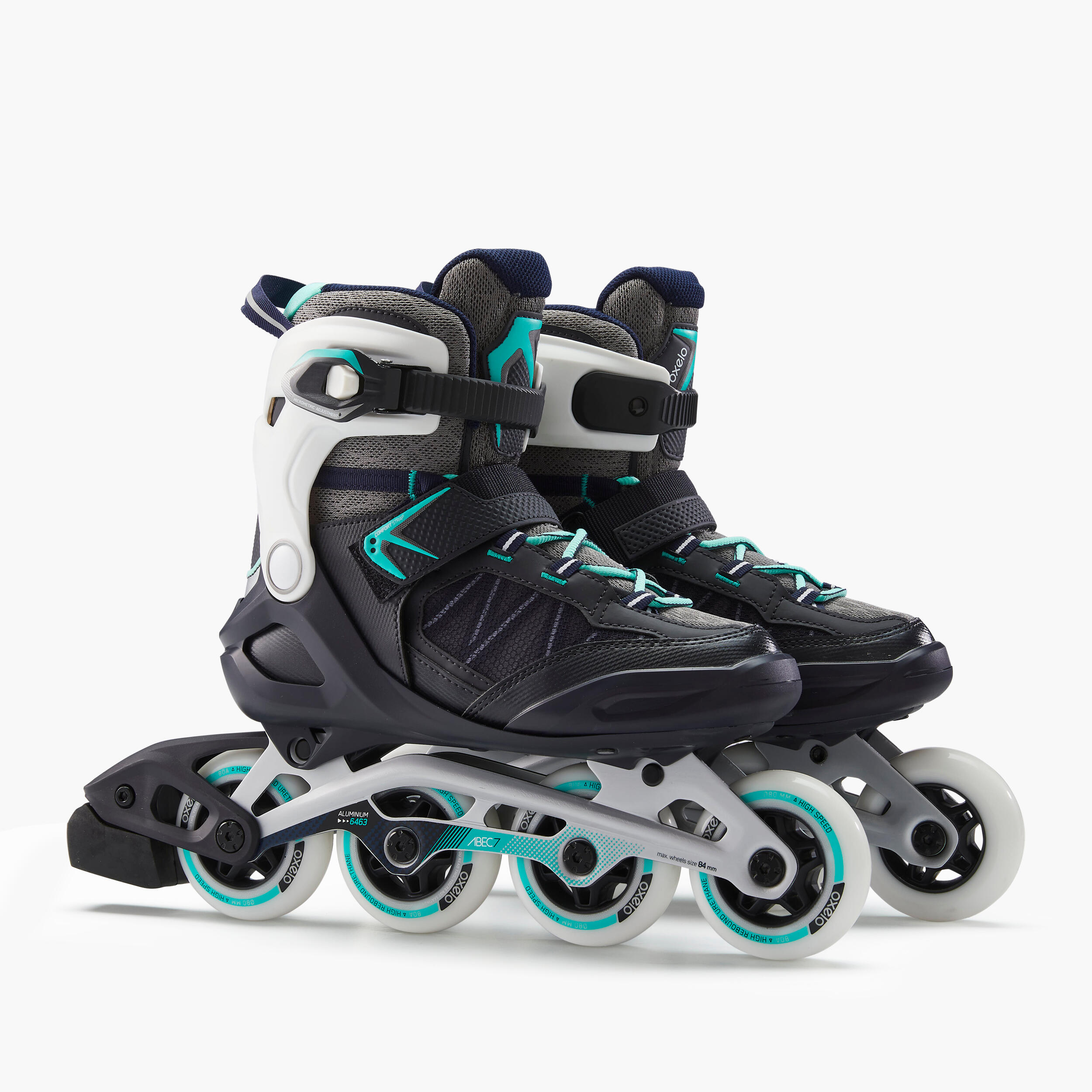 Adult Fitness Inline Skates FIT500 - Peppermint 5/13