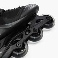 Adult Inline Fitness Skates FIT100 - Black/Silver