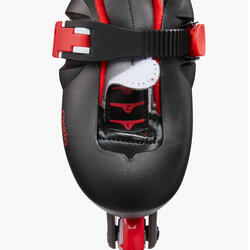 roller enfant PLAY5 rouge noir