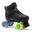 Patin à roulettes adulte Quad 100 Noir