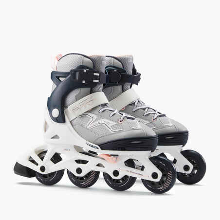 Kids' Inline Fitness Skates Fit3 - Abyss Grey