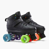 Adult Roller Skates Quad 100 - Black