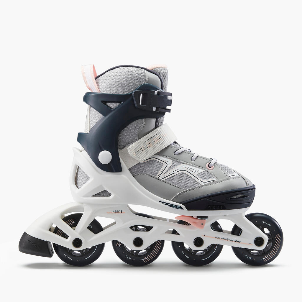 ROLLER FITNESS ENFANT FIT3 JR NOIR KHAKI