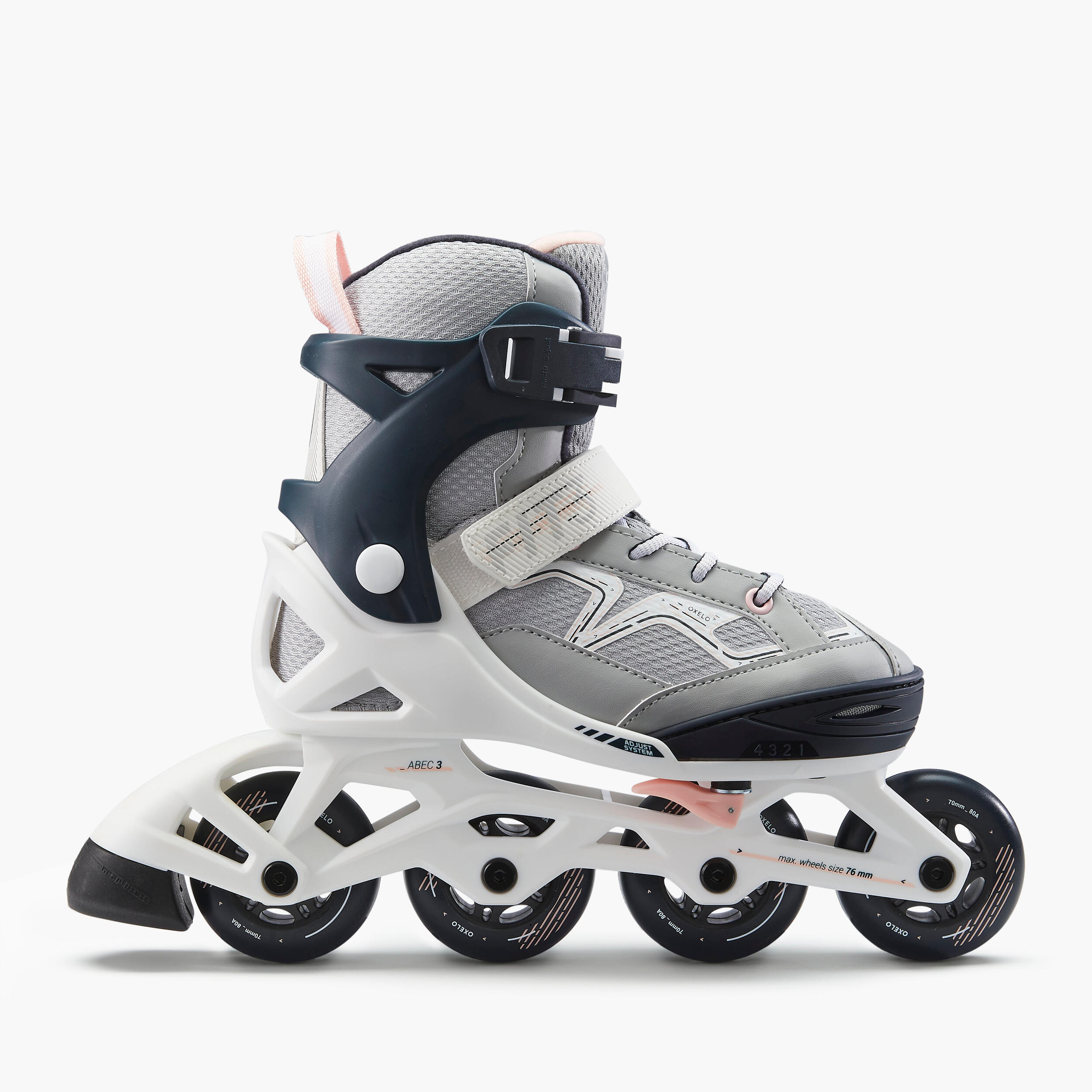 Roller fitness enfant FIT3 JR Abyss Grey Decathlon