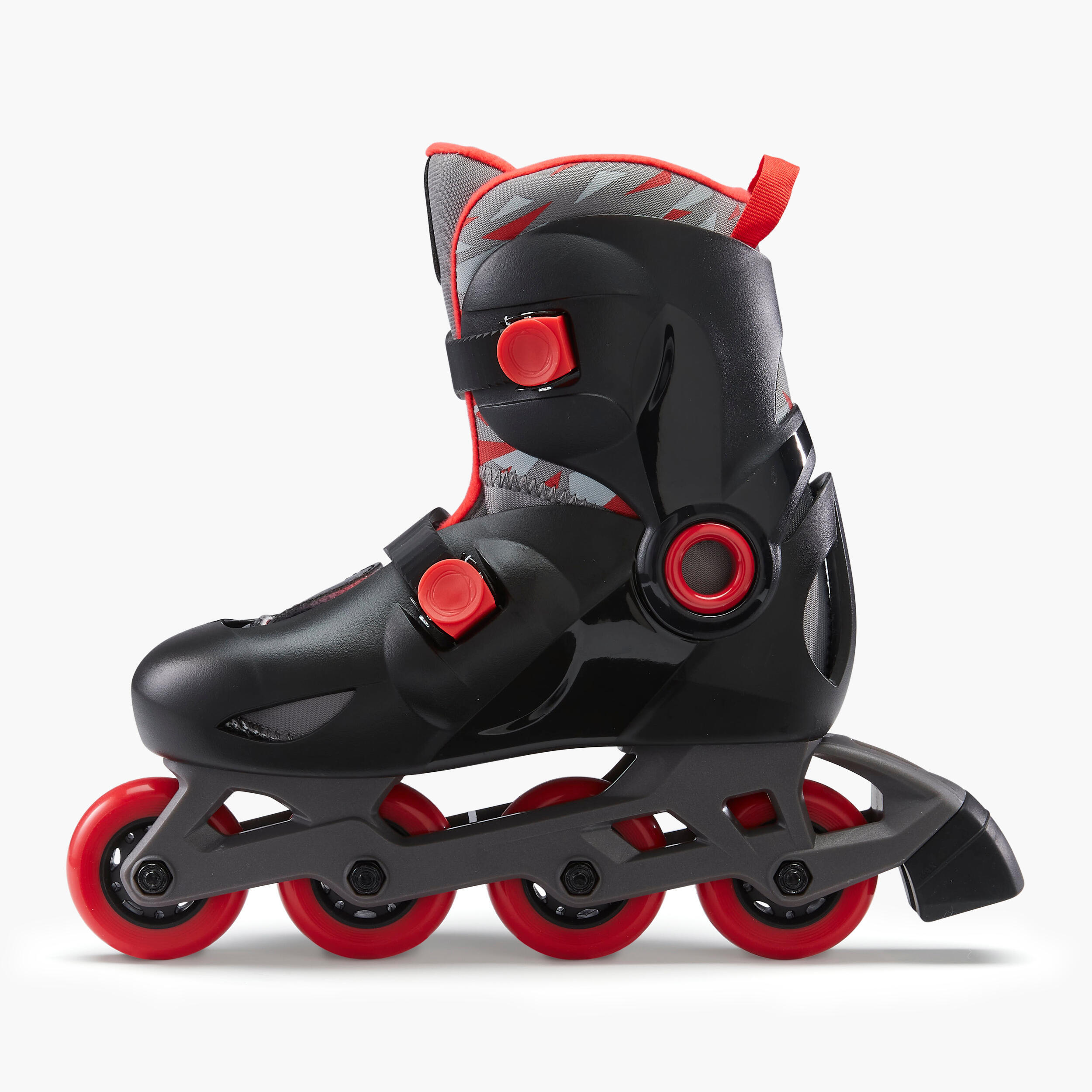 roller enfant PLAY5 rouge noir 3/10