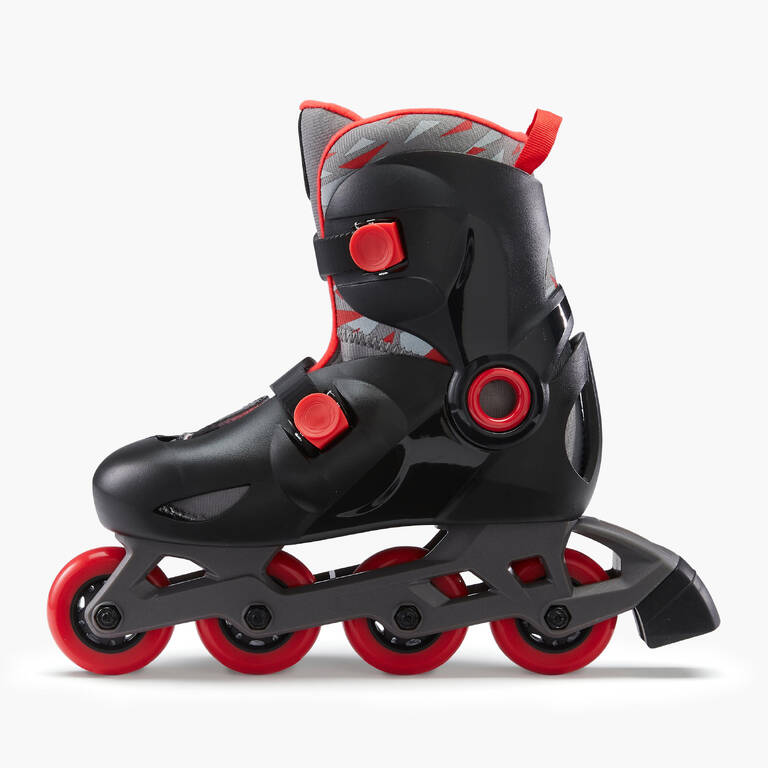 Play 5 Kids' Skates - Red/Black