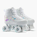Quad Roller Skates Jr. 100 - White Holographic