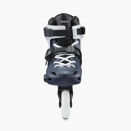 Inliner Mf500 Freeride Erwachsene Blau Weiss Decathlon