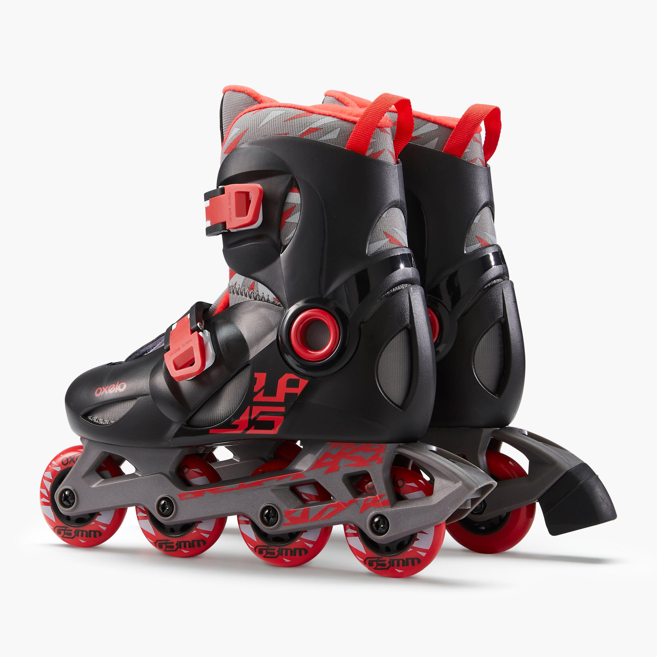 roller enfant PLAY5 rouge noir 6/10