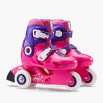 Roller Enfant Play3 Rose Violet Pour Les Clubs Et Collectivites Decathlon Pro