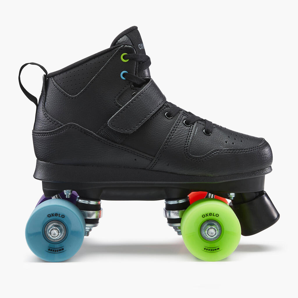 Adult Roller Skates Quad 100 - Black