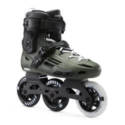 Freeride skates voor volwassenen MF900 kaki