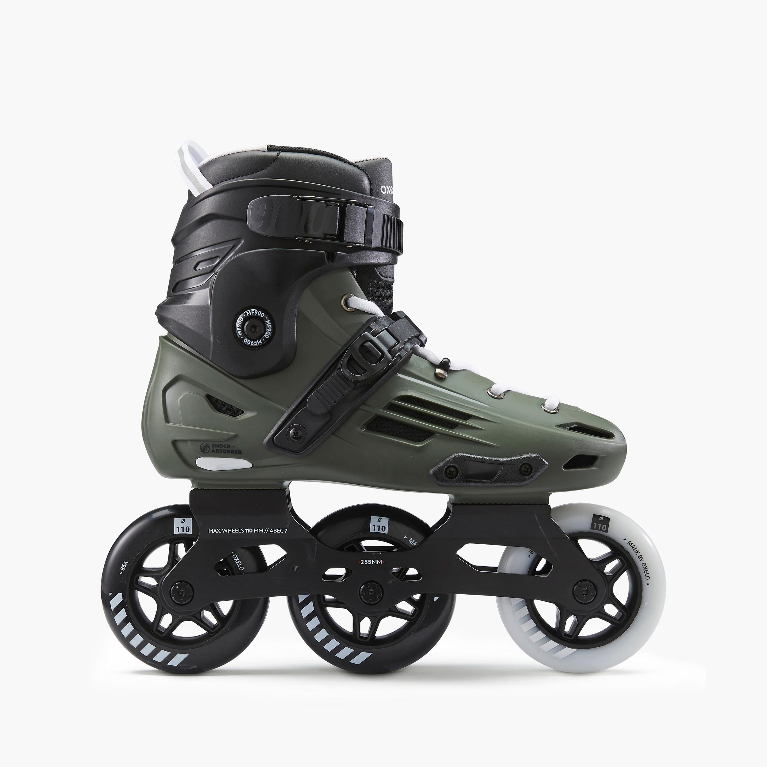 Adult Freeskate Inline Skates MF900 - Khaki 2/13