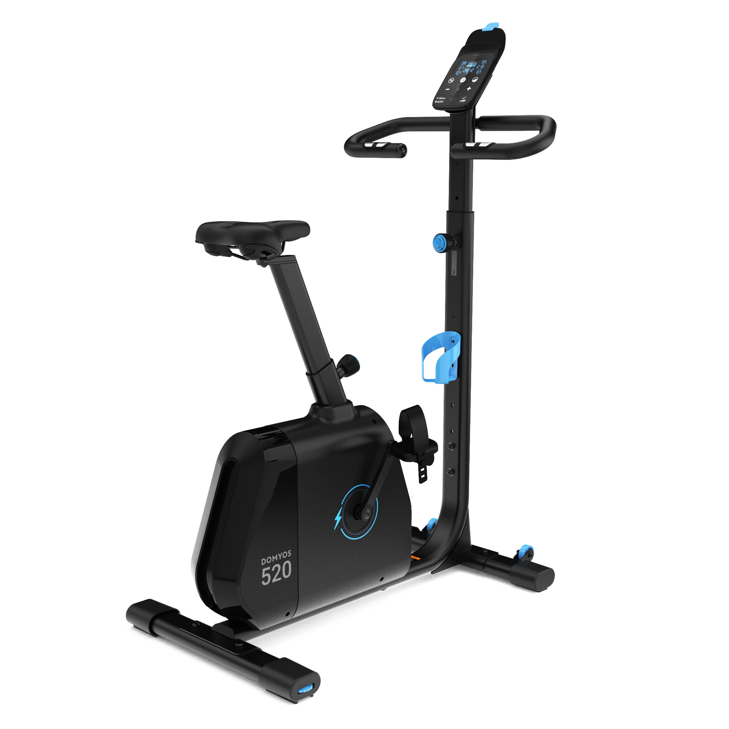 DOMYOS Self-Powered Exercise Bike 520 Connected to Coaching Apps