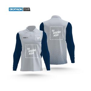 POLO DE TENIS MANGA LARGA PERSONALIZADO NIÑO