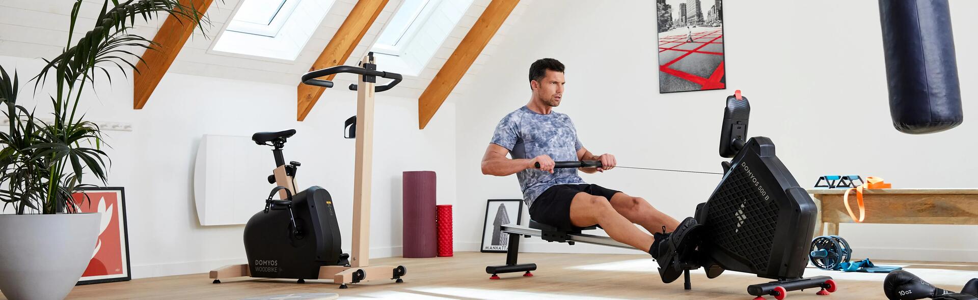 Comment créer un meuble de rangement pour son espace fitness (0m2) ? 