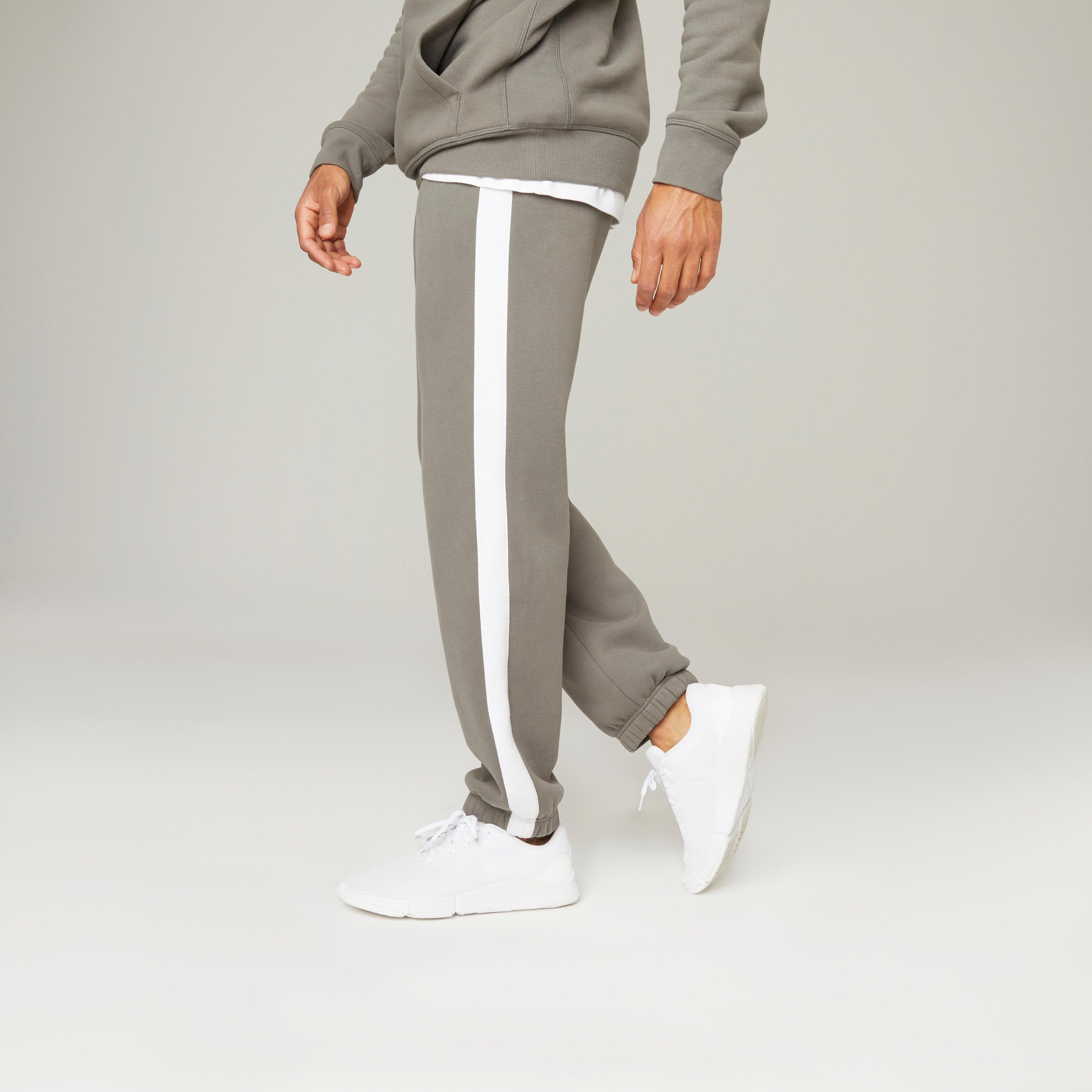 khaki grey / ultra white
