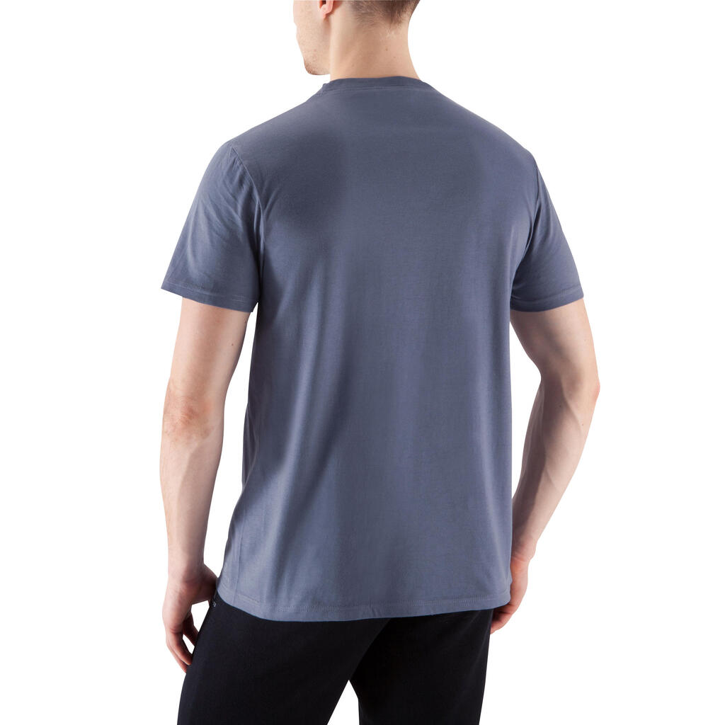 T-shirt slim fitness  homme - 100 Gris Asphalte